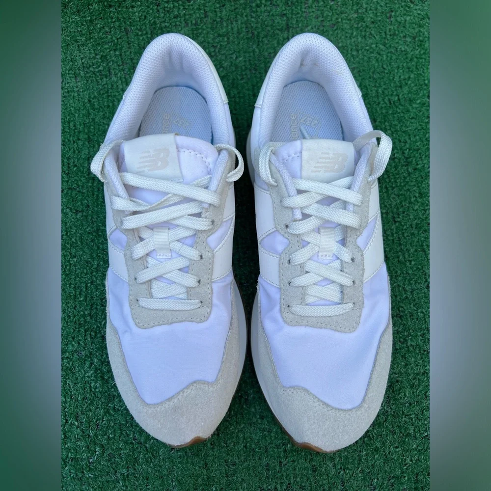 New Balance 237 Nimbus Cloud White WS237NN Women’s size 10B Used no original box - Picture 11 of 16